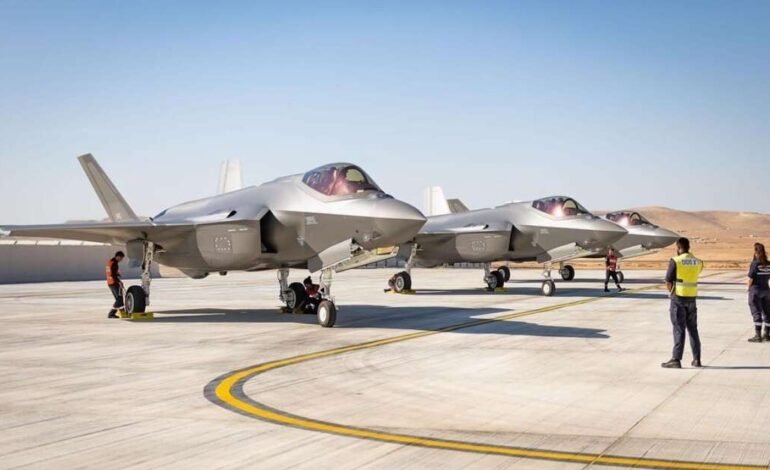Israel recibe 3 cazas F-35 más de EEUU para sumar un total de 48
