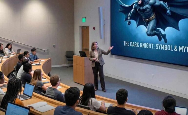 La ciencia de Batman se enseña como curso universitario en Canadá