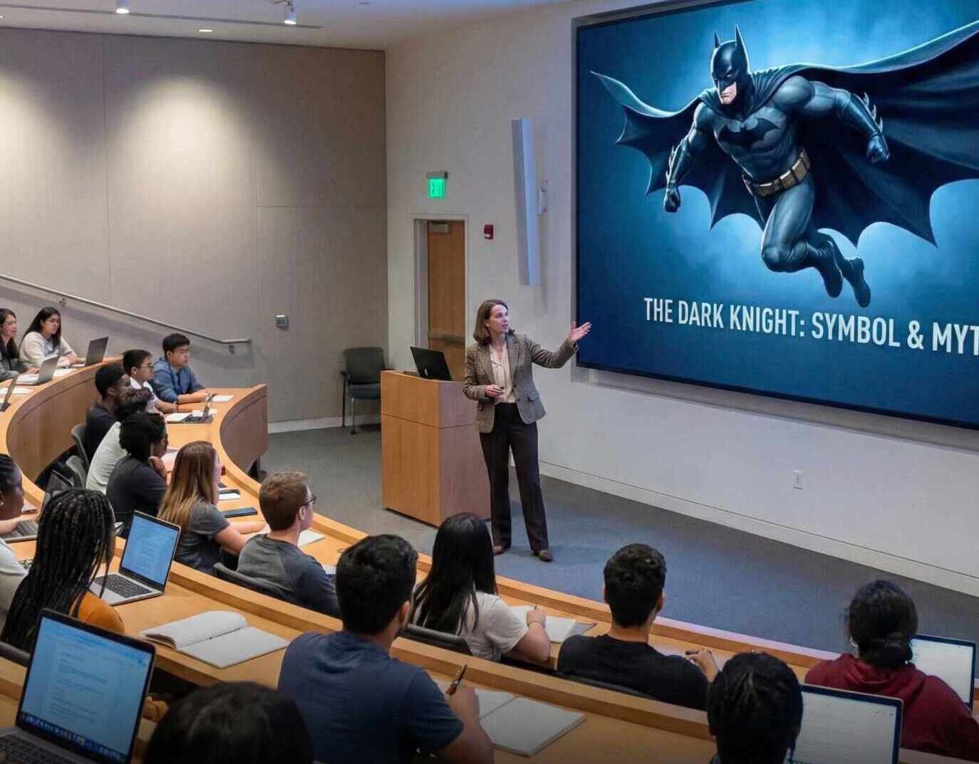 La ciencia de Batman se enseña como curso universitario en Canadá