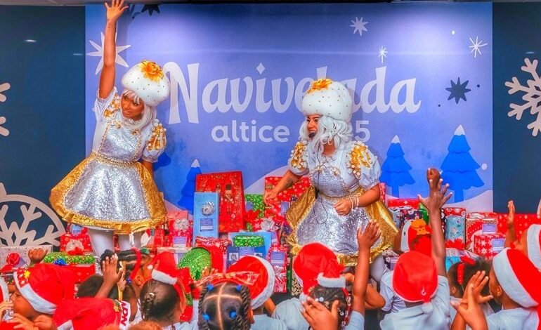 Más de cien sonrisas brillan en Navivelada de Fundación Altice