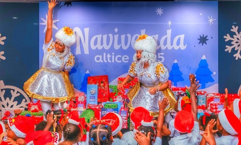 Más de cien sonrisas brillan en Navivelada de Fundación Altice