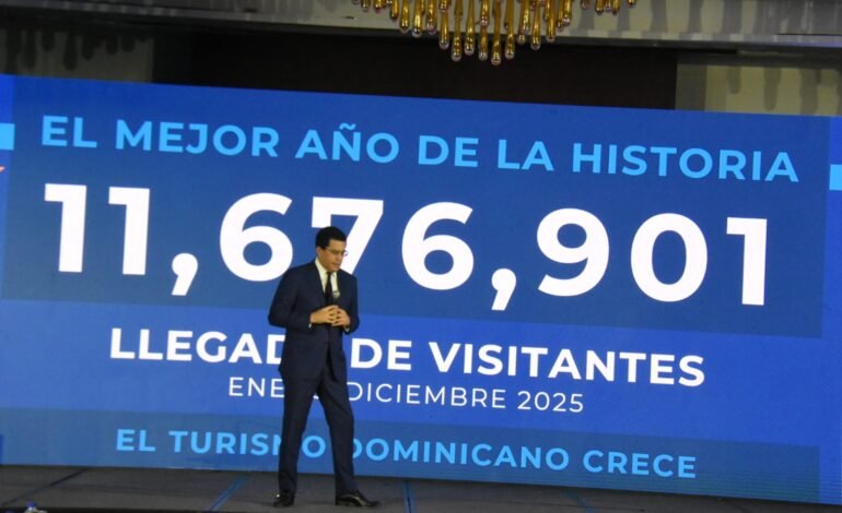 RD alcanza histórico récord de 11,676,901 visitantes en 2025