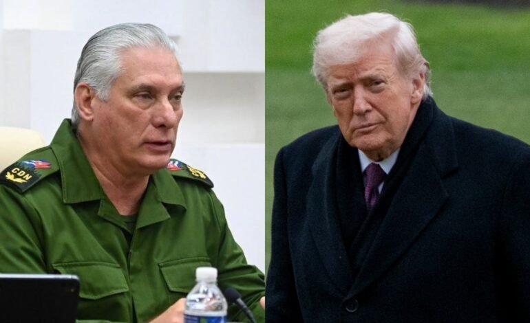 Trump dice «Cuba pende de un hilo, está en serios problemas»