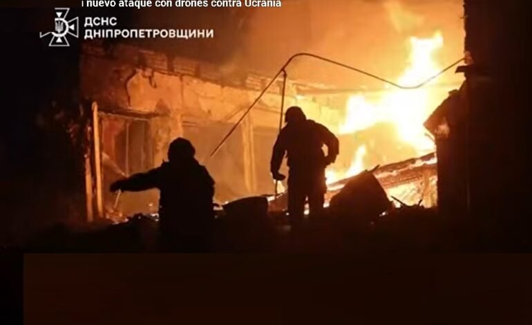 Ucrania acusa Rusia de lanzarle 97 drones en oleada nocturna