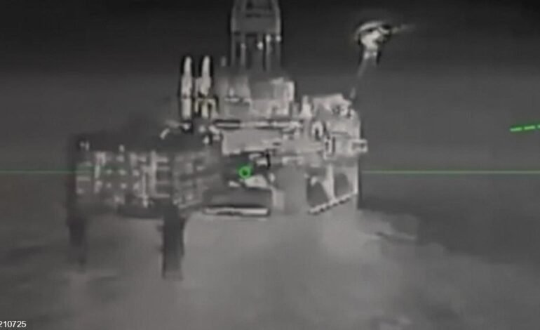 Ucrania ataca tres plataformas petroleras rusas en el Caspio