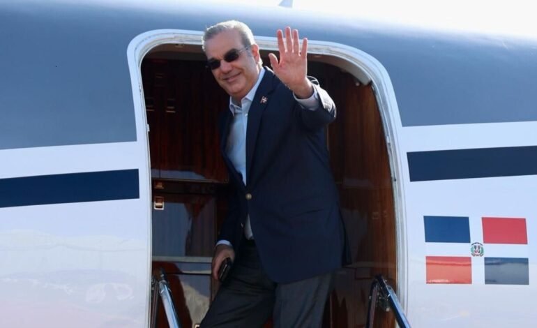 Abinader viaja hoy a Dubái para Cumbre Mundial de Gobiernos