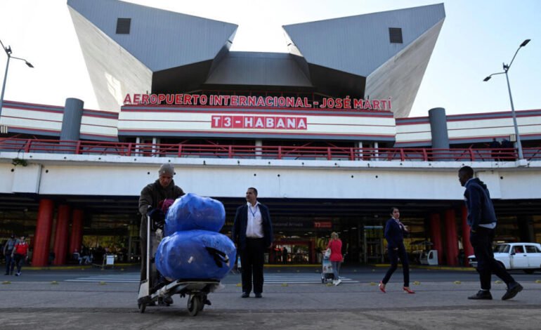 Apagón récord y suspensión de vuelos por bloqueo EU a Cuba