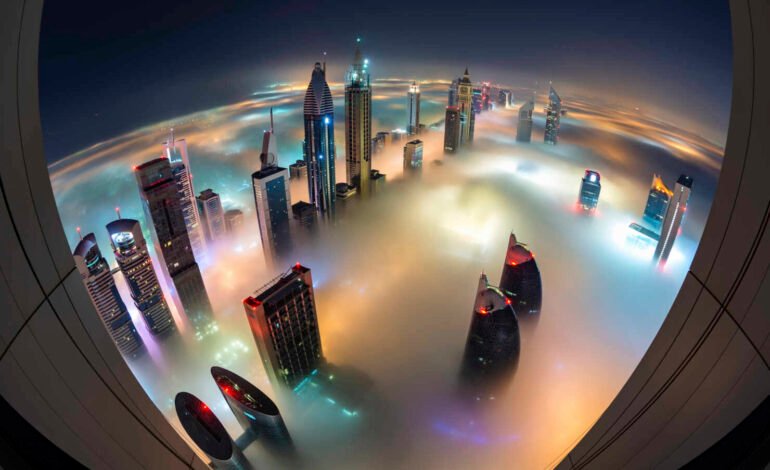 Así es como Dubái siembra nubes en el desierto para provocar lluvia