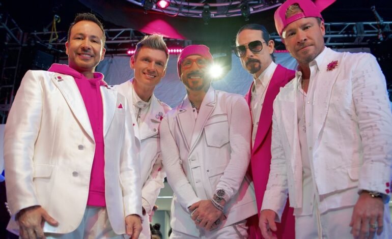 Backstreet Boys Share Bloopers, Behind-the-Scenes Video From T-Mobile Super Bowl Commercial