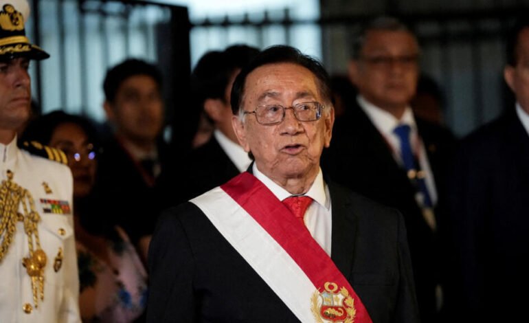 ¿Balcázar durará como presidente de Perú?