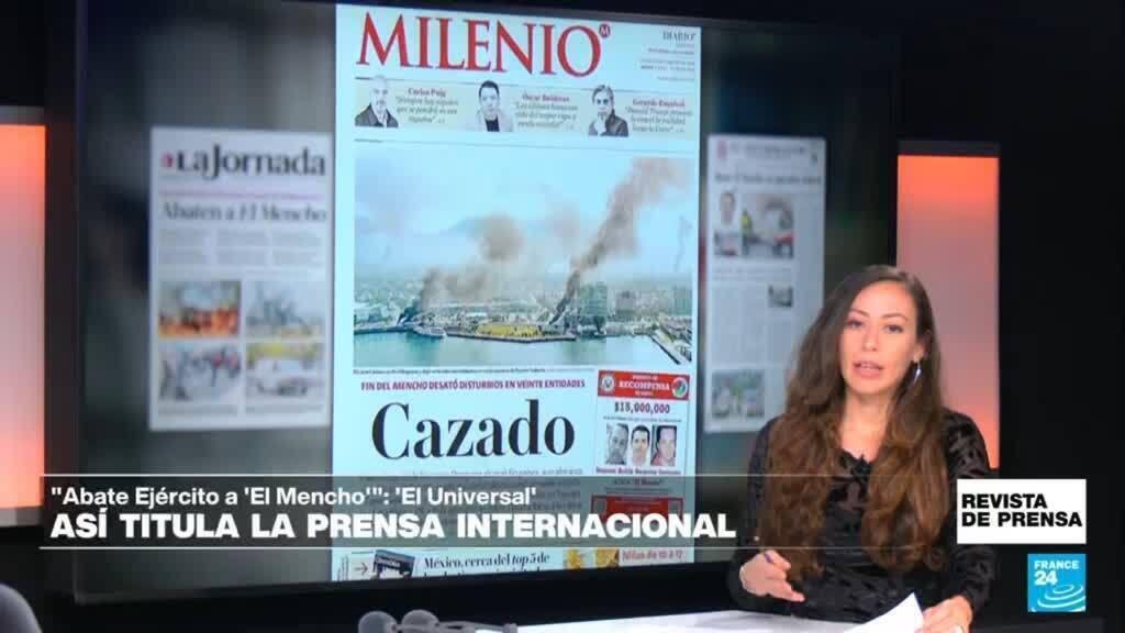 «Cazado. Fin de ‘El Mencho’ desató disturbios en veinte entidades»: ‘Milenio’