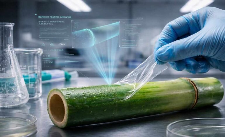 China desarrolla plástico de bambú tan fuerte como el convencional y que se degrada en 50 días