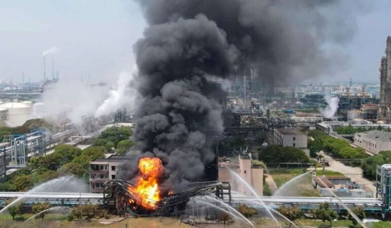 CHINA: Varios muertos por la explosión en tienda pirotecnia