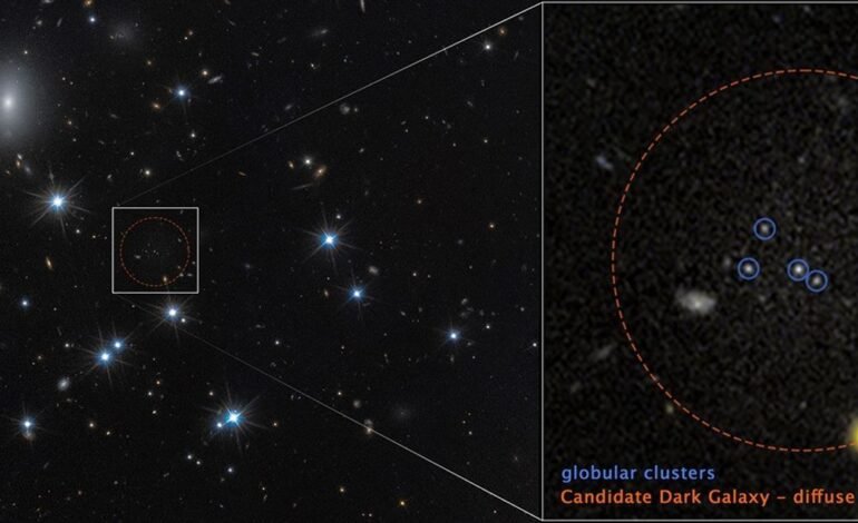 Confirman por primera vez una galaxia invisible: está conformada en un 99.9% por materia oscura