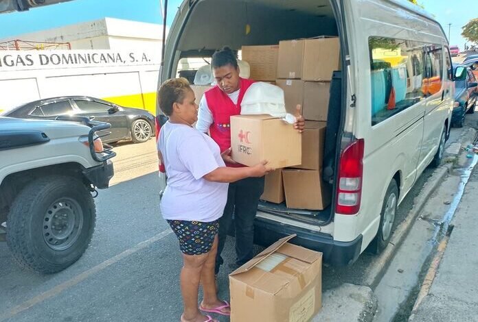 Cruz Roja Dominicana activa fondo de emergencia DREF para asistir a las familias afectadas por el huracán Melissa