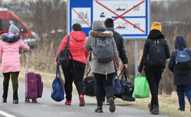 Cuatro años de guerra en Ucrania y cerca de seis millones de refugiados en el exterior