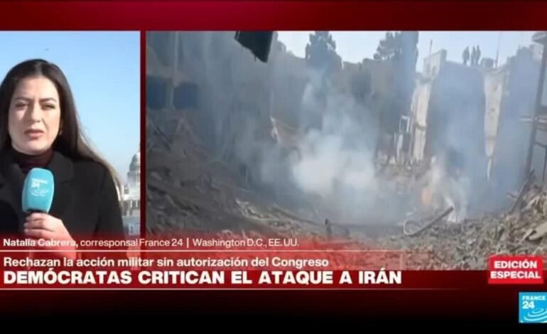 Demócratas cuestionan ataque de Trump a Irán sin aval del Congreso
