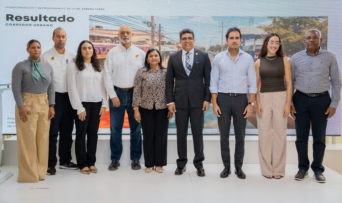 Dío Astacio presenta ambicioso proyecto de remozamiento y urbanismo táctico para la avenida Sabana Larga