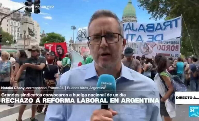 Directo a… Buenos Aires y las masivas huelgas en contra de la reforma laboral de Milei
