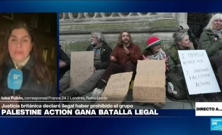 Directo a… Londres y la decisión de declarar ilegal considerar terrorista a ‘Palestine Action’
