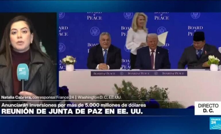Directo D. C. y la Junta de Paz de Donald Trump