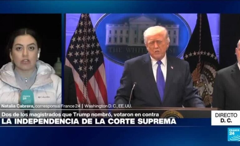 Directo D. C. y Trump impone arancel global del 10% tras revés del Supremo