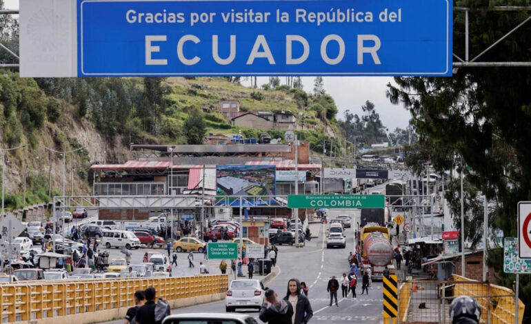 Disputa comercial: Ecuador aumenta del 30% al 50 % arancel para importaciones desde Colombia