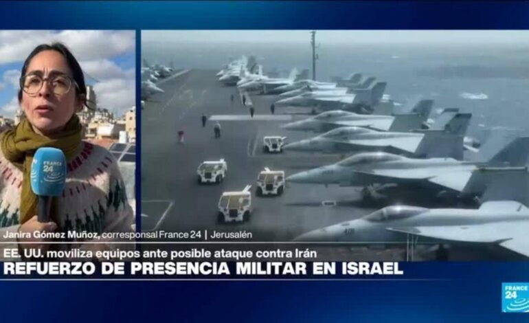 EE. UU. despliega cazas F-22 y otros aviones en Israel, que se prepara para un posible ataque a Irán