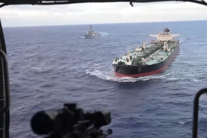 EEUU incauta buque fantasma ruso con petróleo venezolano