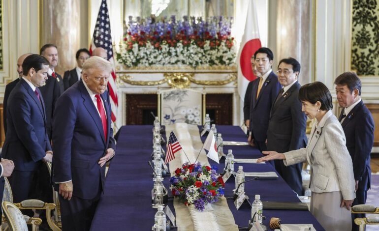 EEUU: Trump anuncia inversión de Japón por US$550 mil MM