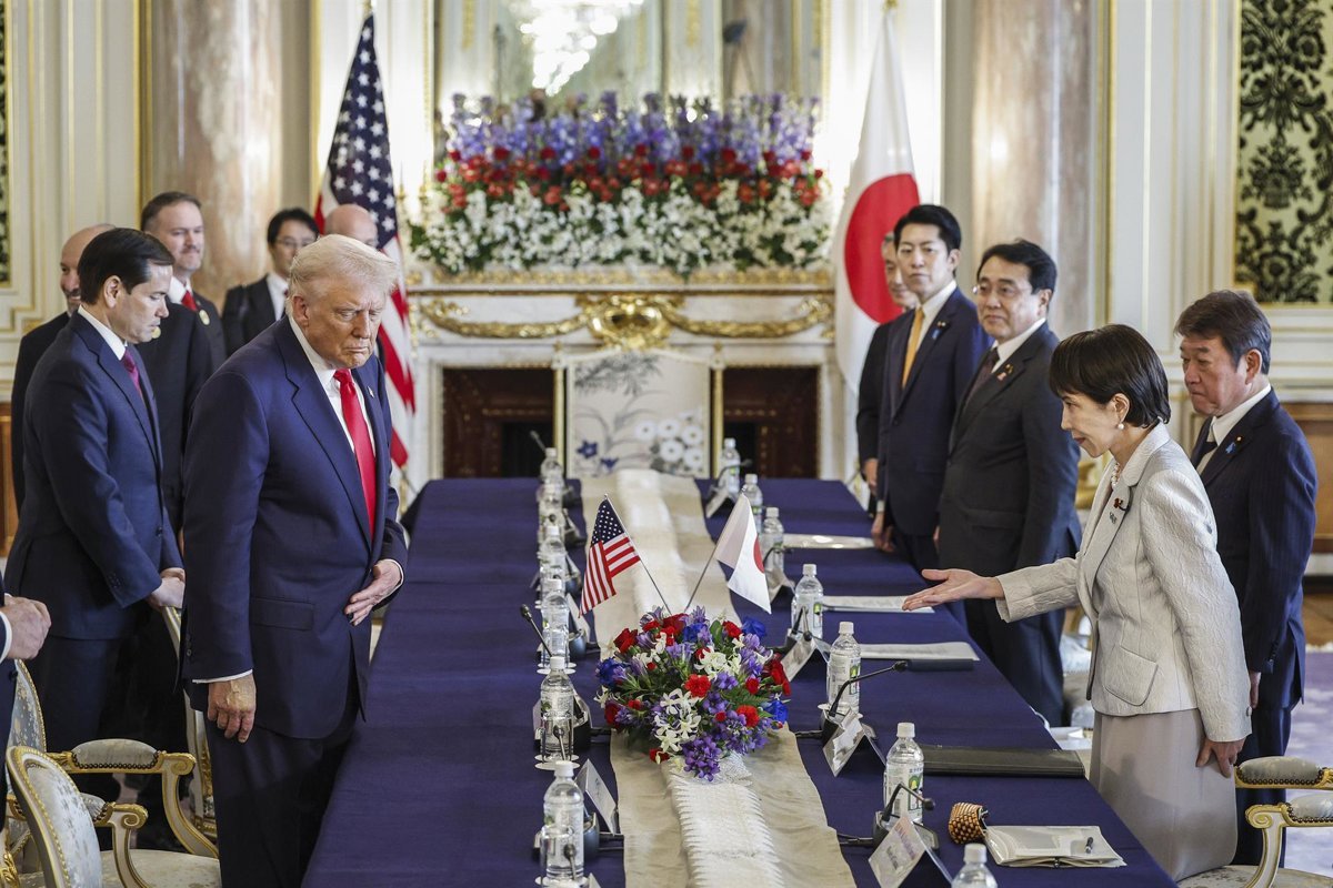 EEUU: Trump anuncia inversión de Japón por US$550 mil MM
