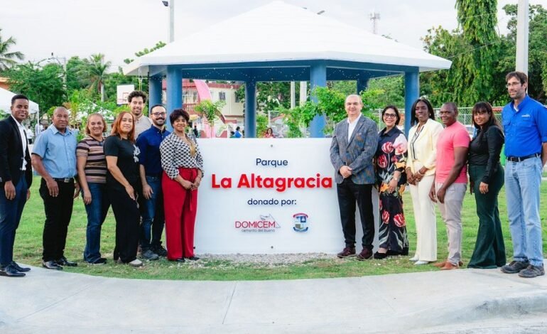 Entregan parque San Cristóbal para el disfrute de comunitarios