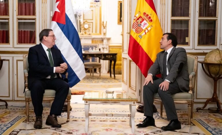 España anuncia enviará ayuda alimentaria y sanitaria a Cuba