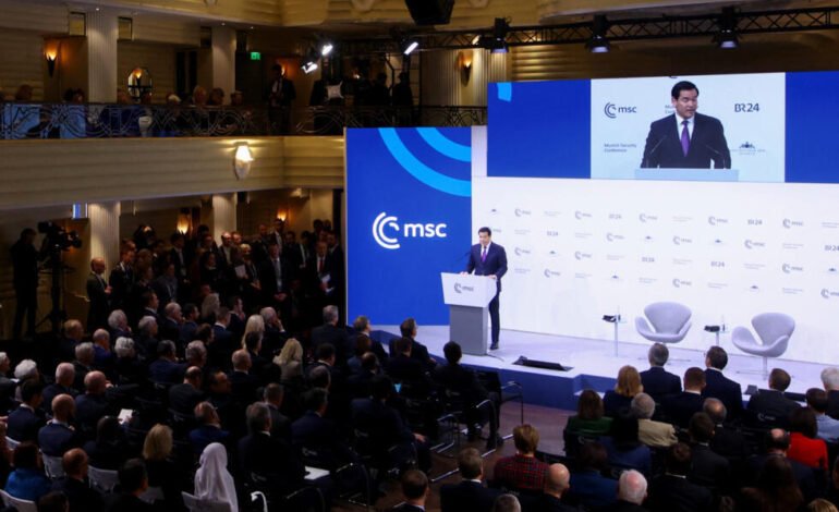 Estados Unidos no quiere separarse de Europa, «sino revitalizar» la alianza: Rubio a sus aliados