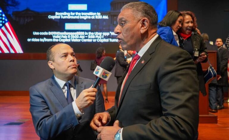 EU: Cónsul RD NY reafirma en Capitolio liderazgo dominicano