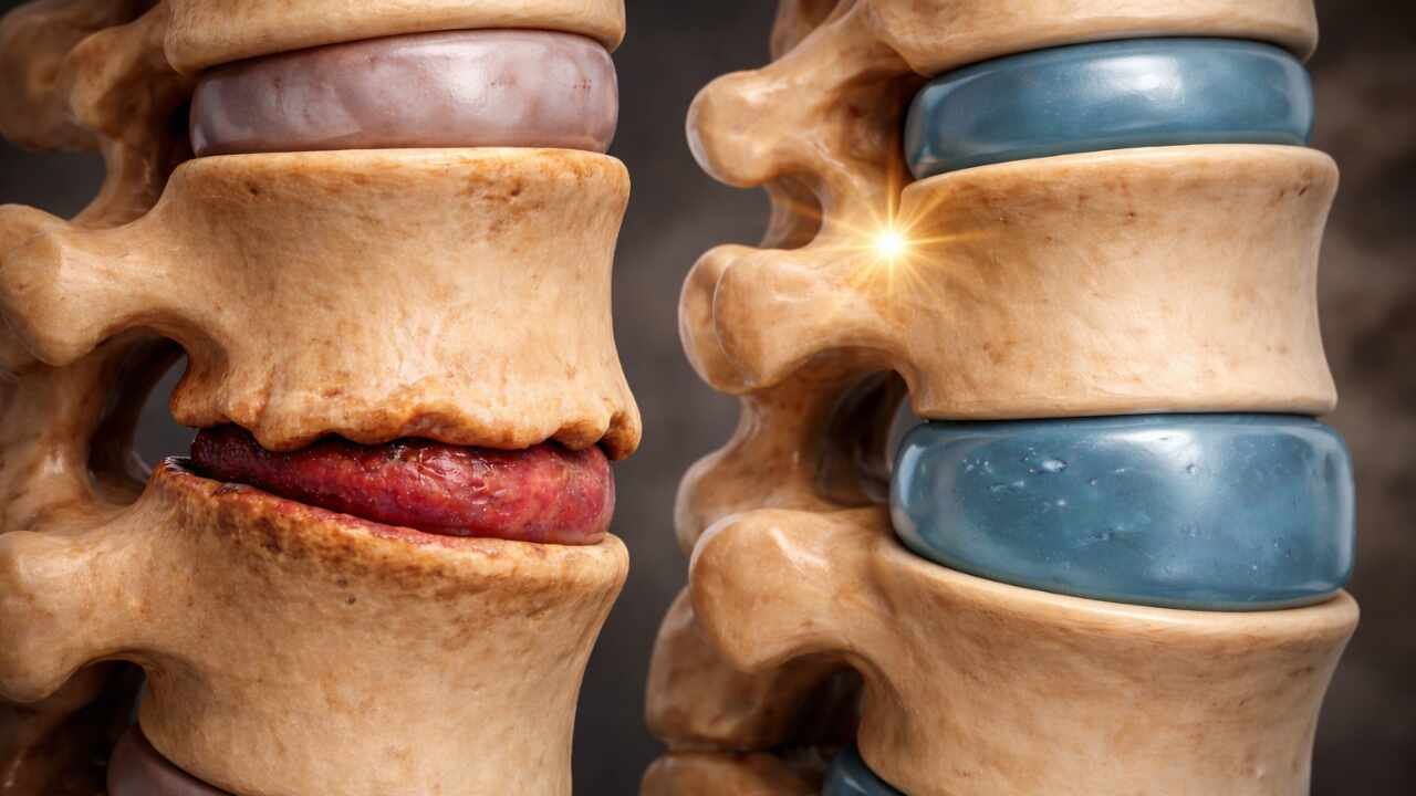 Expertos logran revertir parcialmente la degeneración del disco cervical y reducir el dolor crónico de cuello