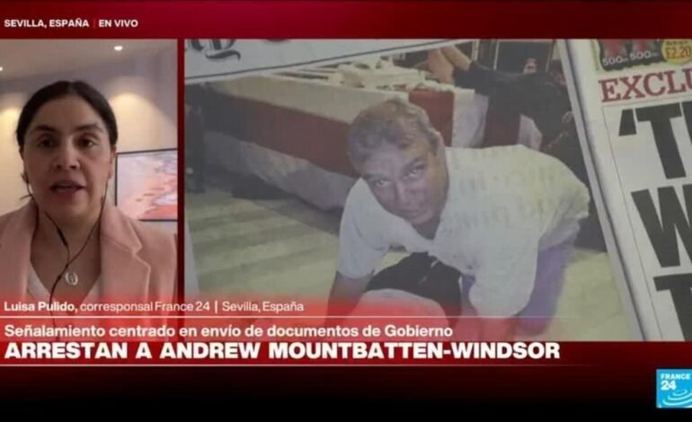 Expríncipe Andrew arrestado por presunta conducta indebida