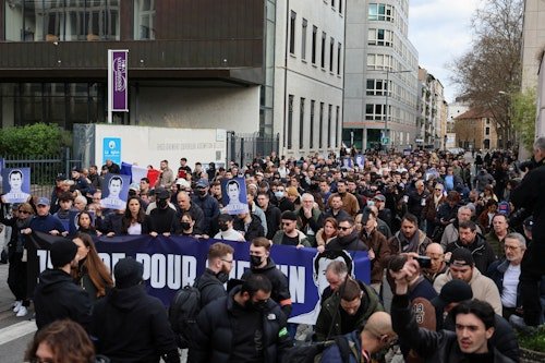 🔴 En directo: comienza homenaje en Lyon a Quentin Deranque con grupos de ultraderecha y fuerte seguridad