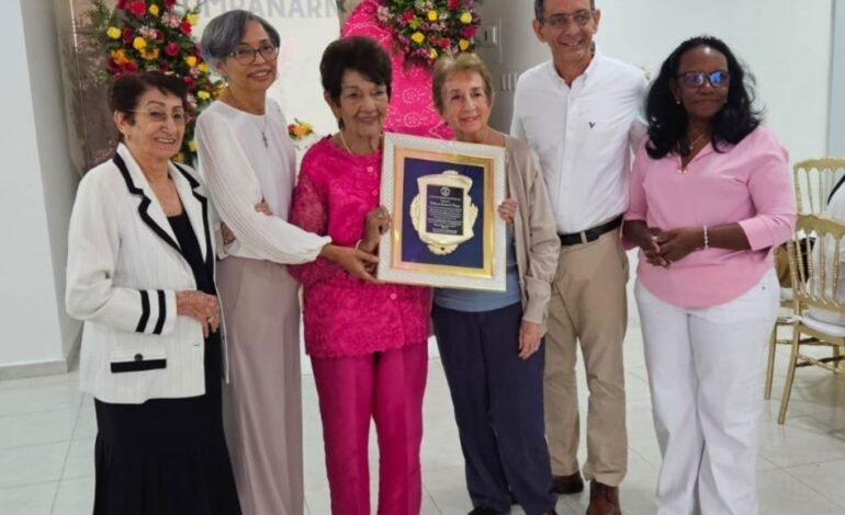 Filántropa Guillermina Santana cumplió un siglo de vida