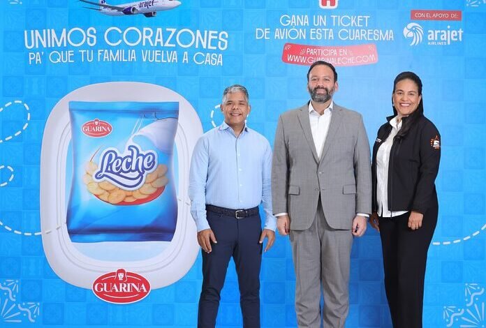 Guarina y Arajet lanzan iniciativa para conectar a los dominicanos dentro y fuera del país