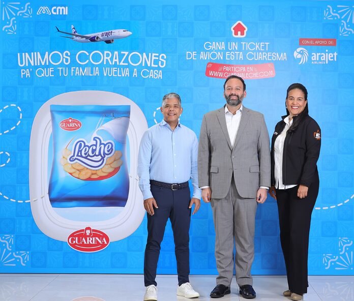 Guarina y Arajet lanzan iniciativa para conectar a los dominicanos dentro y fuera del país
