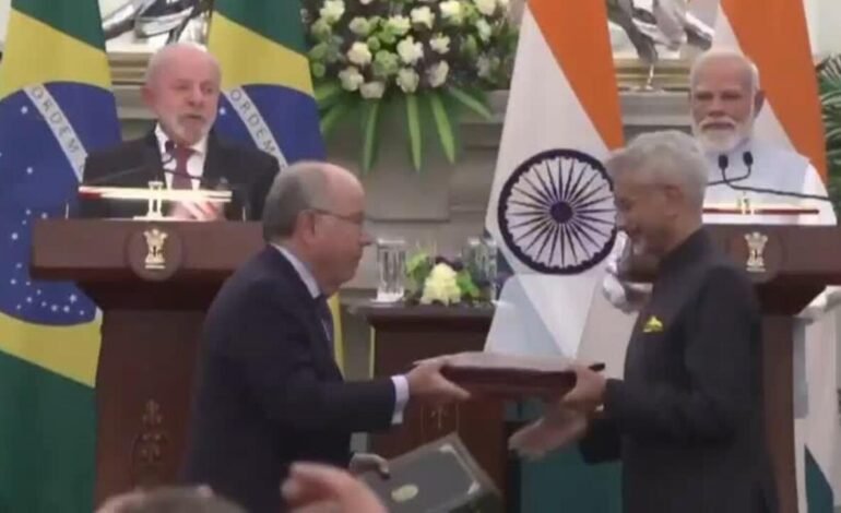 India y Brasil firman acuerdo de cooperación de minerales críticos
