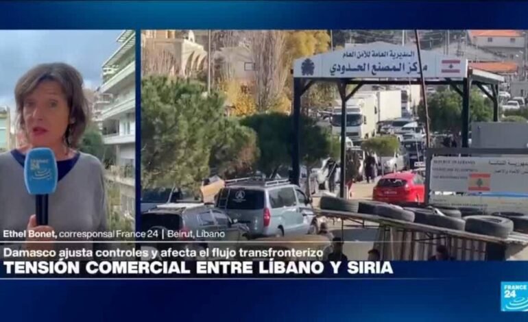 Informe desde Beirut: camiones detenidos y crisis comercial en frontera Líbano – Siria