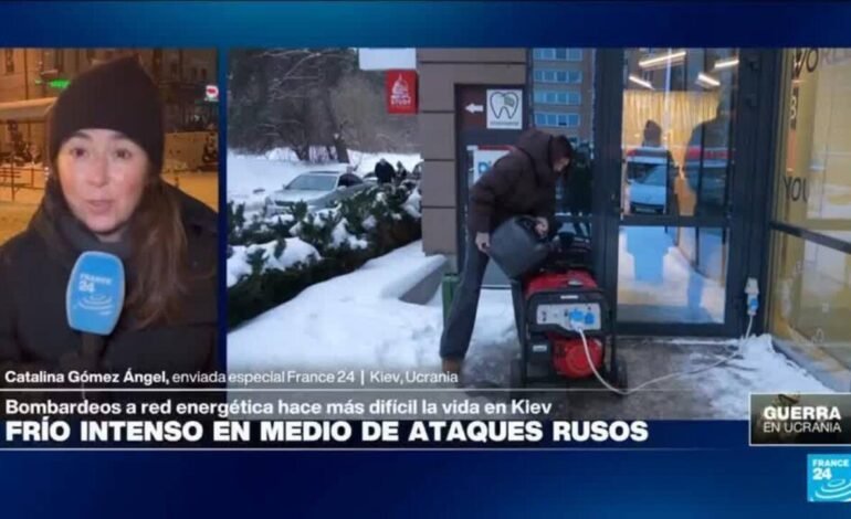 Informe desde Kiev: crisis energética y frío intenso tras nuevos bombardeos