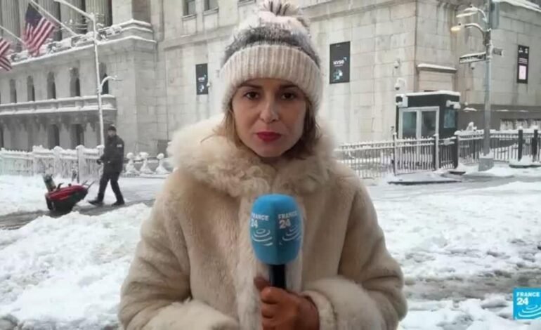 Informe desde Nueva York: nevada provoca cancelación de vuelos, clases y espectáculos de Broadway