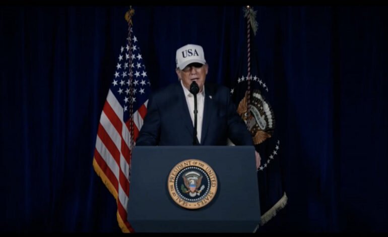 «Irán nunca tendrá un arma nuclear»: Trump justifica el ataque conjunto contra Teherán