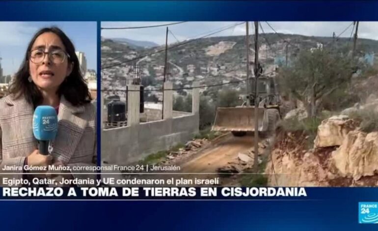 Israel acelera la anexión de Cisjordania: registrará tierras palestinas como «propiedad del Estado»