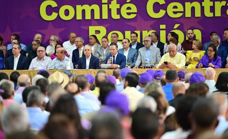 Johnny Pujols resalta carácter histórico de reunión del Comité Central del PLD y anuncia consulta semiabierta para escoger aspirante presidencial