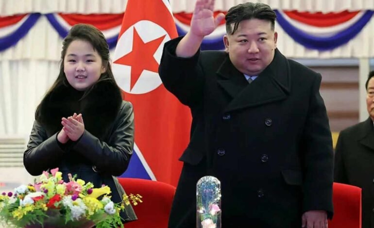 Kim Jong-un habría nombrado a su hija de 13 años como futura líder de Corea del Norte