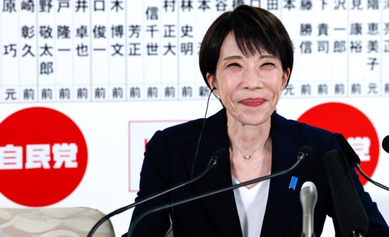 La ‘Dama de hierro’ Sanae Takaichi, todopoderosa en Japón